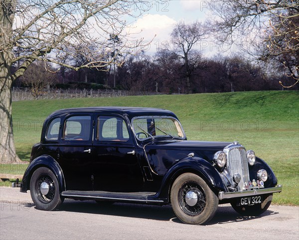 1938 Rover 14 Artist: Unknown.