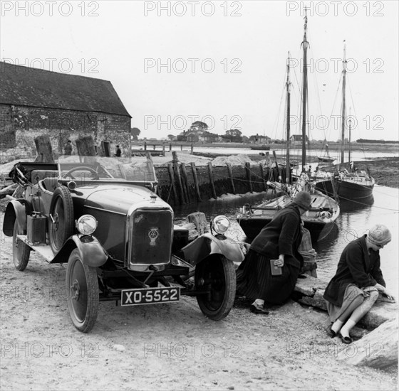 1925 Belsize 1100 roadster Artist: Unknown.