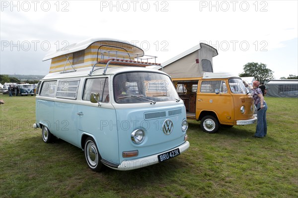 Volkswagen camper van at V Dub Island event, Isle of Wight 2013 Artist: Unknown.