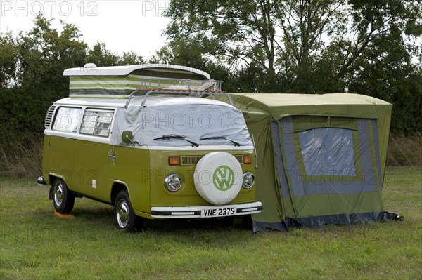 Volkswagen camper van at V Dub Island event, Isle of Wight 2013 Artist: Unknown.