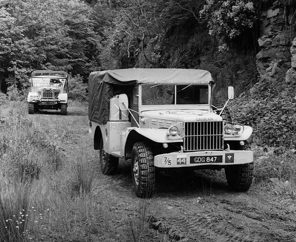 1943 Dodge military weapons carrier Artist: Unknown.