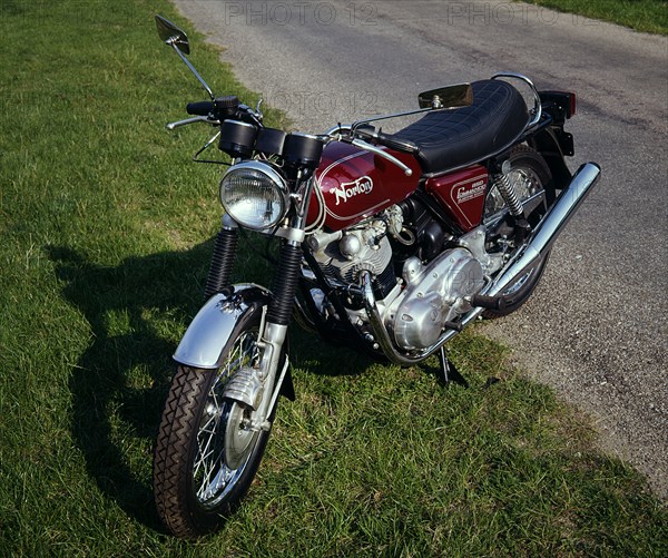 1974 Norton Commando Interstate 850cc Artist: Unknown.