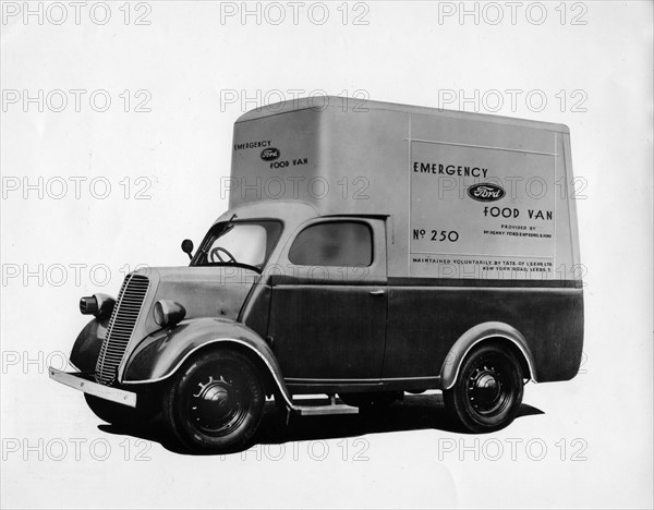 Ford E83W 10cwt Emergency food van in London World War 2