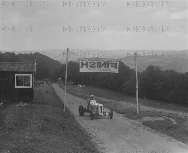 Frazer-Nash Union Special of RGJ Nash, MAC Shelsley Walsh Speed Hill Climb, Worcestershire, 1935. Artist: Bill Brunell.