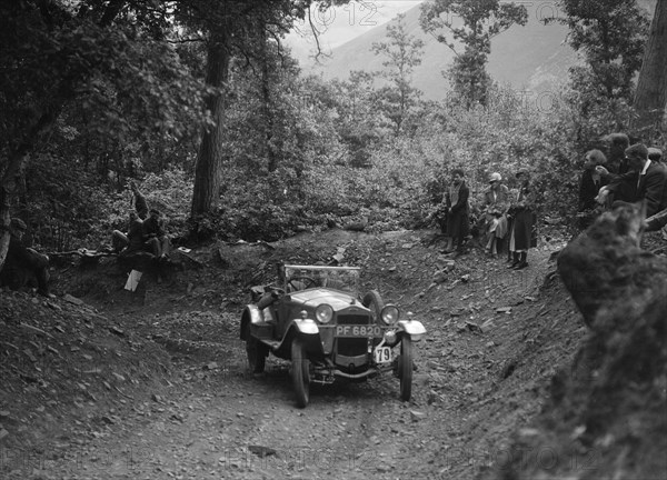 Frazer-Nash Super Sports taking part in a motoring trial, c1930s. Artist: Bill Brunell.