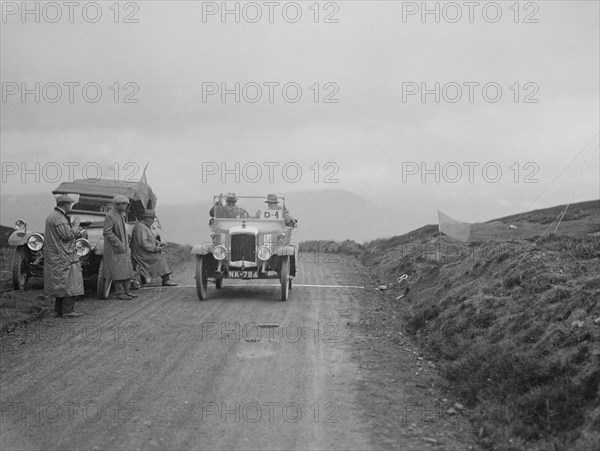 Phoenix of J van Hooydonk competing in the Scottish Light Car Trial, 1922. Artist: Bill Brunell.