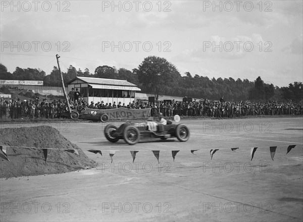 Talbot-Darracq of Henry Segrave, JCC 200 Mile Race, Brooklands, 1926. Artist: Bill Brunell.