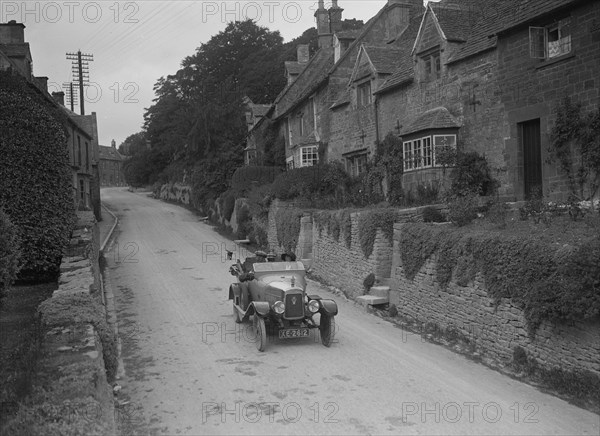 Calthorpe 4-seater tourer, Cotswolds, c1920s. Artist: Bill Brunell.