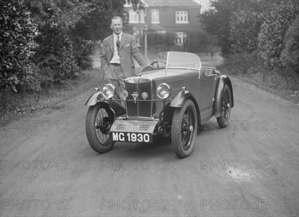 MG M type of C Robinson, c1929. Artist: Bill Brunell.