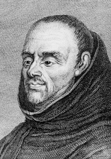 Charles Plumier, French friar, botanist and botanical explorer, 1762. Artist: Anon