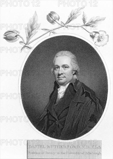 Daniel Rutherford, late 18th century. Artist: Unknown