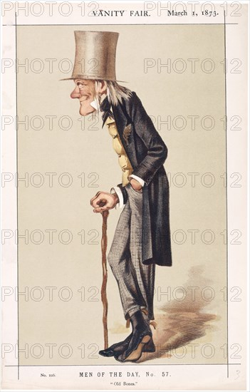 Professor Sir Richard Owen, FRS, KCB, naturalist, 1873. Artist: Spy