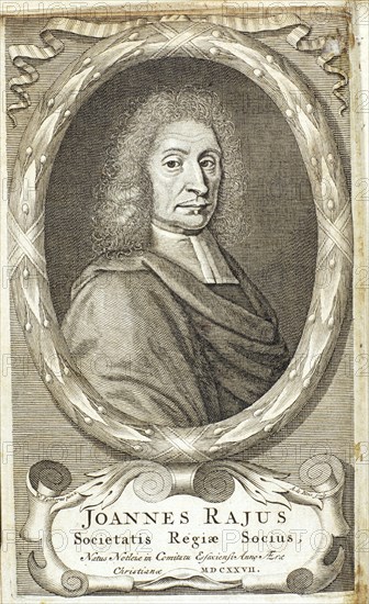 John Ray, English naturalist, 1680s. Artist: Abraham de Blois