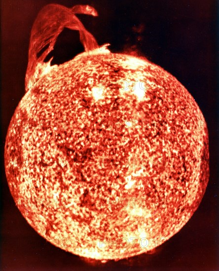 Solar flare. Artist: Unknown
