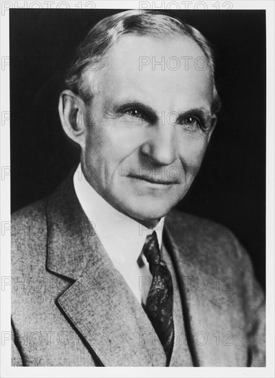 Henry Ford, American automobile engineer and manufacturer, 1908. Artist: Unknown