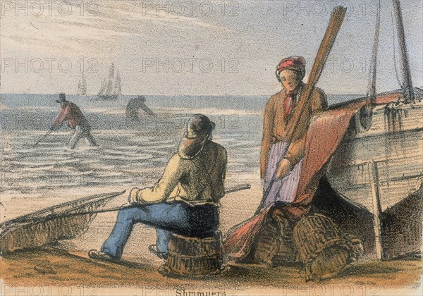 'Shrimpers', c1845. Artist: Benjamin Waterhouse Hawkins