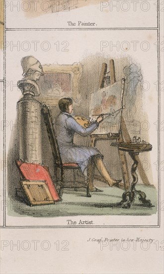 'The Artist', c1845. Artist: Benjamin Waterhouse Hawkins