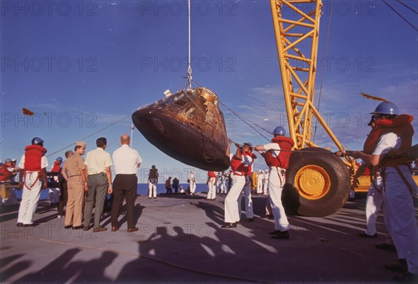 The Apollo 10 Command Module (Capsule), 26 May 1969. Artist: Unknown