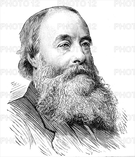 James Prescott Joule, English physicist, 1889. Artist: Unknown