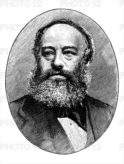 James Prescott Joule, English physicist, c1895. Artist: Unknown