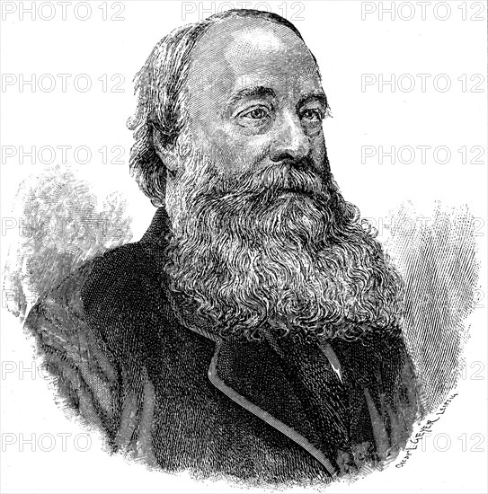 James Prescott Joule, English physicist, c1895. Artist: Unknown