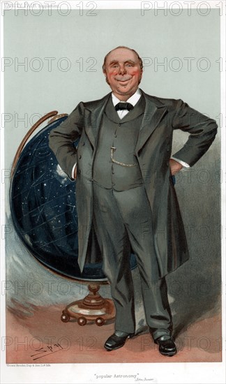 Robert Stawell Ball, British astronomer, mathematician, lecturer and populariser of science, 1905. Artist: Spy