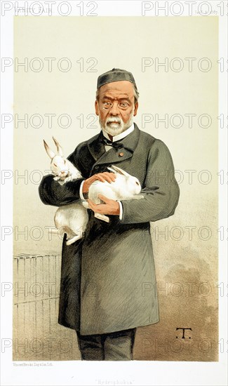 Louis Pasteur, French chemist and founder of modern bacteriology, 1887. Artist: Unknown