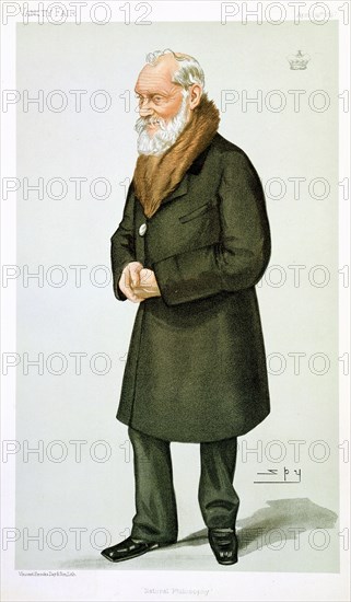 Lord Kelvin, Scottish physicist and mathematician, 1897. Artist: Spy