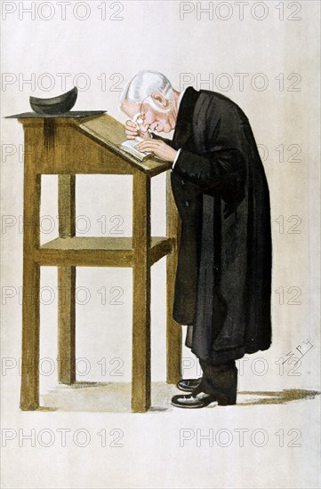 William Archibald Spooner, British clergyman and educationalist, 1898. Artist: Spy