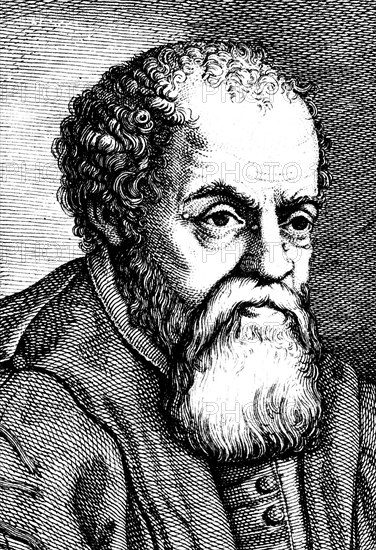 Ulysses Aldrovandi, 16th century Italian naturalist, 18th century. Artist: Unknown