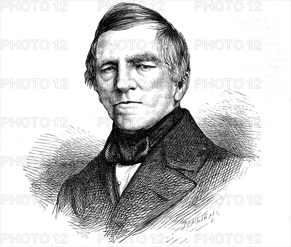 Johann Franz Encke, 19th century German astronomer. Artist: Unknown