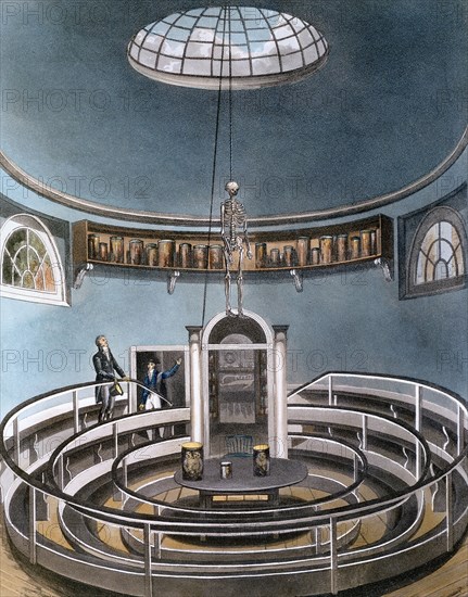'Theatre of Anatomy', Cambridge, 1815. Artist: Unknown