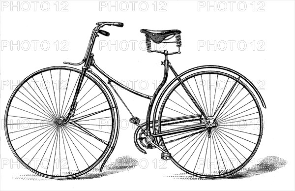 Rover Safety Bicycle, c1885. Artist: Unknown