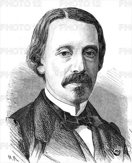 Jean Bernard Leon Foucault (1819-1868), French physicist, 19th century. Artist: Unknown