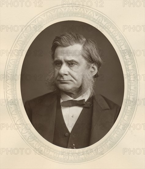 Thomas, Henry Huxley, English biologist, 1877. Artist: Lock & Whitfield