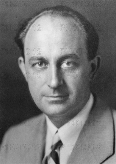 Enrico Fermi, Italian-born American nuclear physicist, c1938. Artist: Unknown