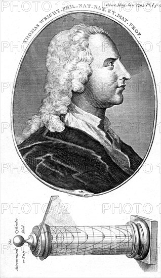 Thomas Wright, English astronomer, scientific instrument maker and teacher, 1793. Artist: Unknown