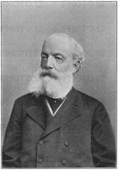 Friedrich August Kekule von Stradonitz, German organic chemist, c1885. Creator: Unknown.