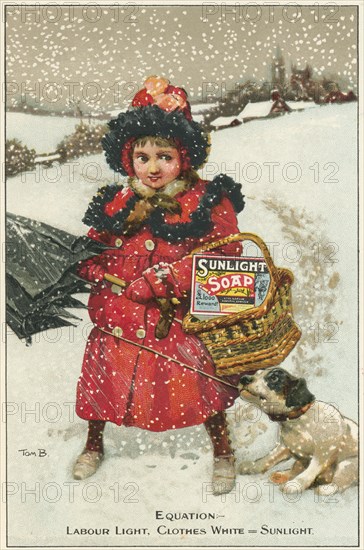 Trade card for Sunlight Soap, c1900. Artist: Tom Browne