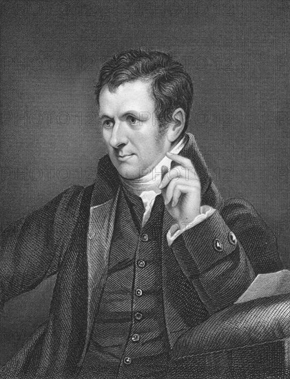 Humphry Davy, British chemist, 19th century. Artist: Unknown