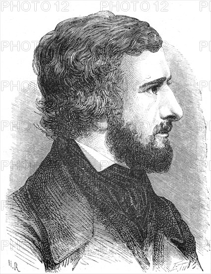 Hippolyte Fizeau, French physicist, 1870. Artist: Unknown