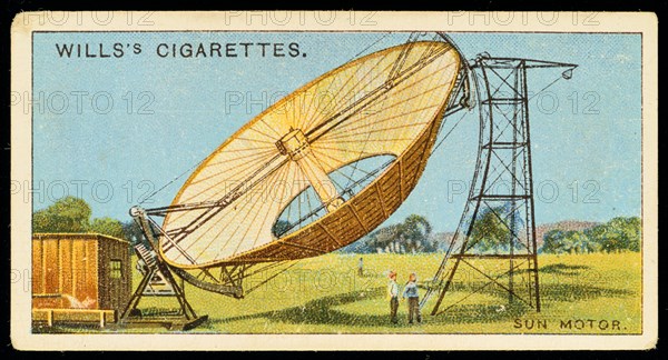 Solar motor by Aubrey Eneas of Boston, c1905 (c1910). Artist: Unknown