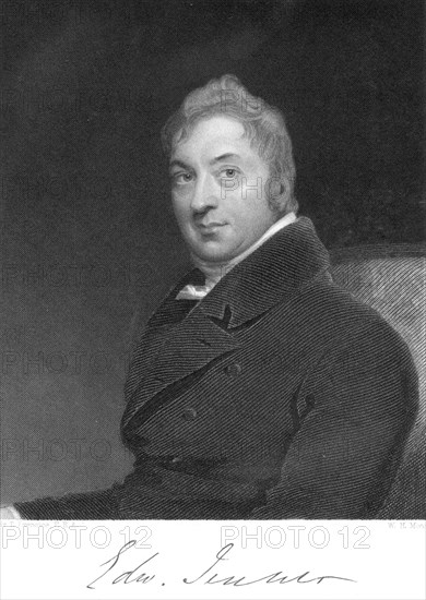 Edward Jenner, English physician, 1800. Artist: Unknown