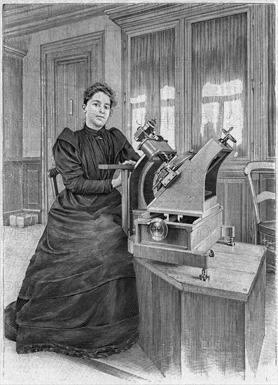 Dorothea Klumpke Roberts, American mathematician and astronomer, 1903. Artist: Unknown