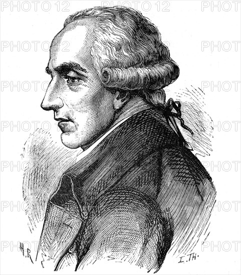 Pierre Simon Laplace, French mathematician and astronomer, 1881. Artist: Unknown