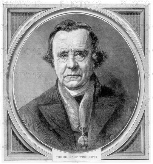 Samuel Wilberforce, English churchman, 1870. Artist: Unknown