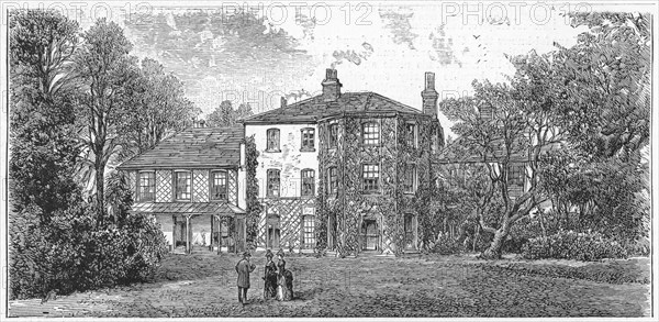 Down House, near Beckenham, Kent, 1887. Artist: Unknown