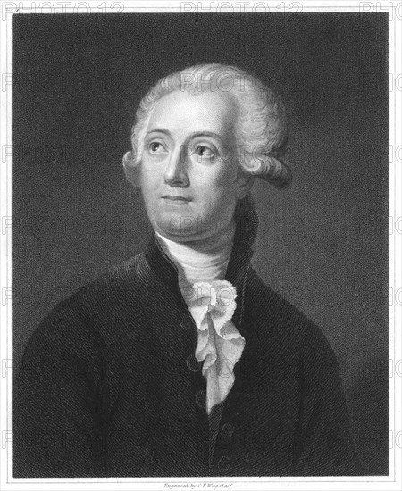 Antoine Laurent Lavoisier, French chemist, 18th century, (1835). Artist: Unknown