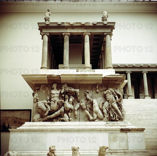 Detail of the Altar of Zeus from Pergamon, c180-c159 BC. Artist: Unknown