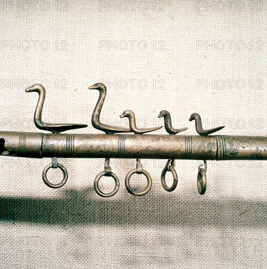 Celtic bronze flesh-hook, Co.Antrim, Ireland, c6th century BC. Artist: Unknown